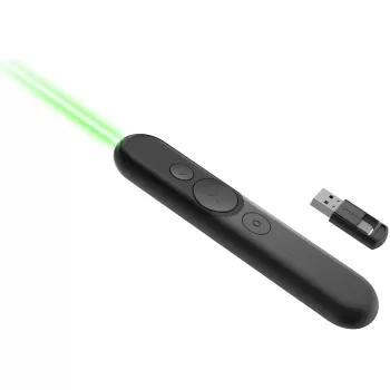שלט למצגות Lenovo Laser Rechargeable Presentation Remote GXH1Q30398 צבע שחור