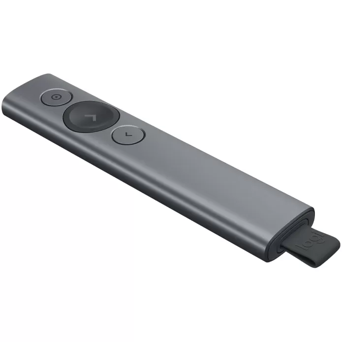 пульт восстановленное Logitech Spotlight gray 910-004861