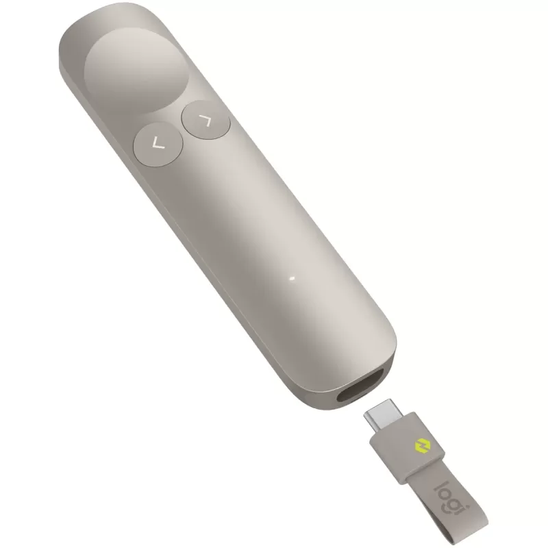 Presentation remote Logitech Spotlight 2 Sand 910-007674 Color:Beige
