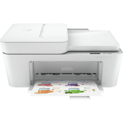 מדפסת הזרקת דיו HP DeskJet Plus 4120 3XV14B מדפסת הזרקת דיו HP DeskJet Plus 4120 3XV14B
