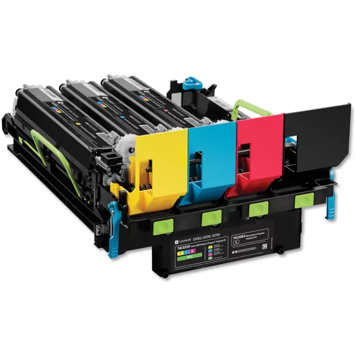 Printer Imaging Unit Lexmark CS720/CS725/CX725 CMY Return Program 150K 74C0ZV0 Printer Imaging Unit Lexmark CS720/CS725/CX725 CMY Return Program 150K 74C0ZV0