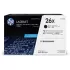 זוג טונרים מקוריים HP 26X M402 Dual Pack CF226XD צבע שחור