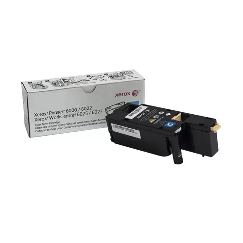 Тонер для Принтера Xerox 6020/6022/6025/6027 Cyan Toner 106R02760 Цвет:синий