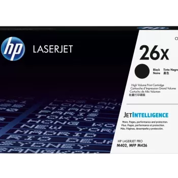 Тонер для Принтера HP 26X M402 CF226X Цвет:чёрный Тонер для Принтера HP 26X M402 CF226X Цвет:чёрный