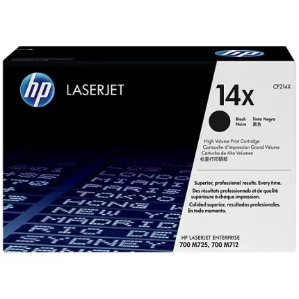 Тонер для Принтера HP 14X M712 CF214X Цвет:чёрный