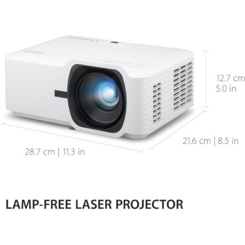 Projector ViewSonic LS740W Laser 5,000 Lumens WXGA 2XHDMI Speakers LS740W
