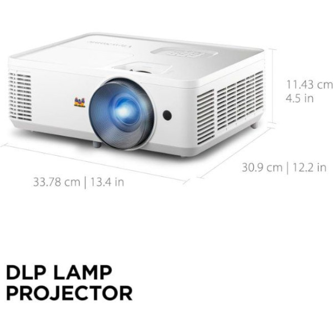 Projector ViewSonic PX704HD Lamp 4,000 Lumens FHD 2XHDMI Speakers PX704HD