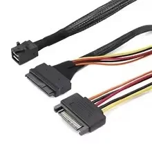 Cable SAS SFF-8643 to U.2 SFF-8639 Female RHS-362582