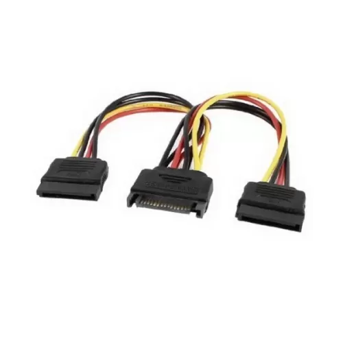 Разветвитель Питания Sata Male to 2 Sata Female E-SATA-P2