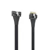 כבל SlimSAS SFF-8654 to MCIO SFF-TA-1016 8i CAB-MCIO/8654-8I-P-85 כבל SlimSAS SFF-8654 to MCIO SFF-TA-1016 8i CAB-MCIO/8654-8I-P-85