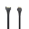כבל SlimSAS SFF-8654 to MCIO SFF-TA-1016 8i CAB-MCIO/8654-8I-P-85 כבל SlimSAS SFF-8654 to MCIO SFF-TA-1016 8i CAB-MCIO/8654-8I-P-85