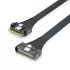 כבל SlimSAS SFF-8654 to MCIO SFF-TA-1016 8i CAB-MCIO/8654-8I-P-85