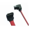 Cable SATA Data Cable 6Gbps 90 Deg. With Clip E-SATA-6G-90