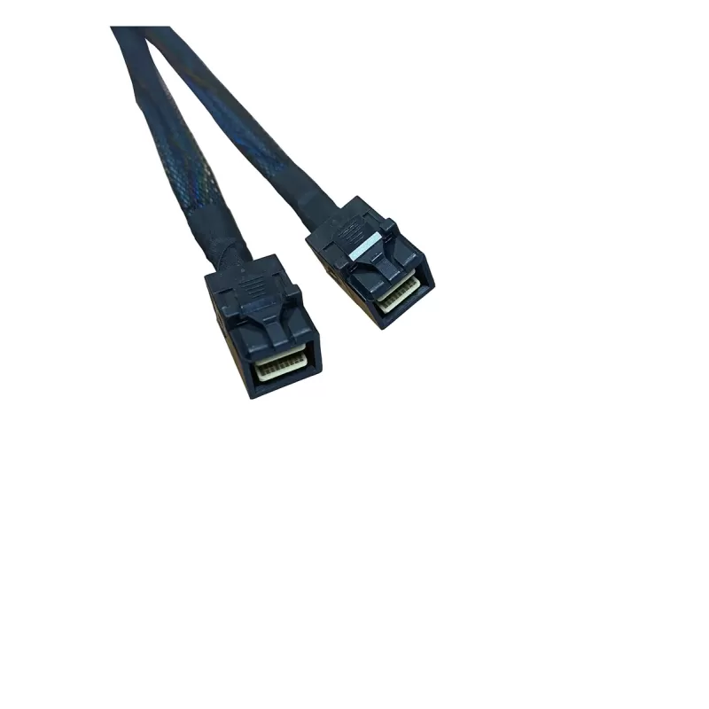 כבל Diliving SlimSAS X8 SFF-8654 74P to 2x SFF-8643 80cm RSL74-7657-AX1 כבל Diliving SlimSAS X8 SFF-8654 74P to 2x SFF-8643 80cm RSL74-7657-AX1