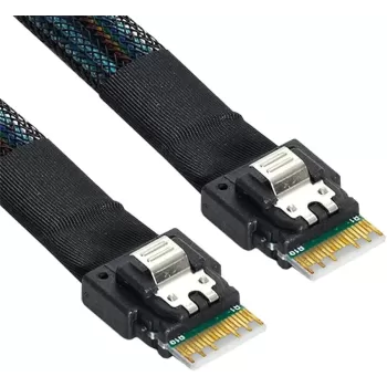 Кабель Gigabyte SlimSAS SFF-8654 i4 to SFF-8654 i4 25CFM-300821-A4R
