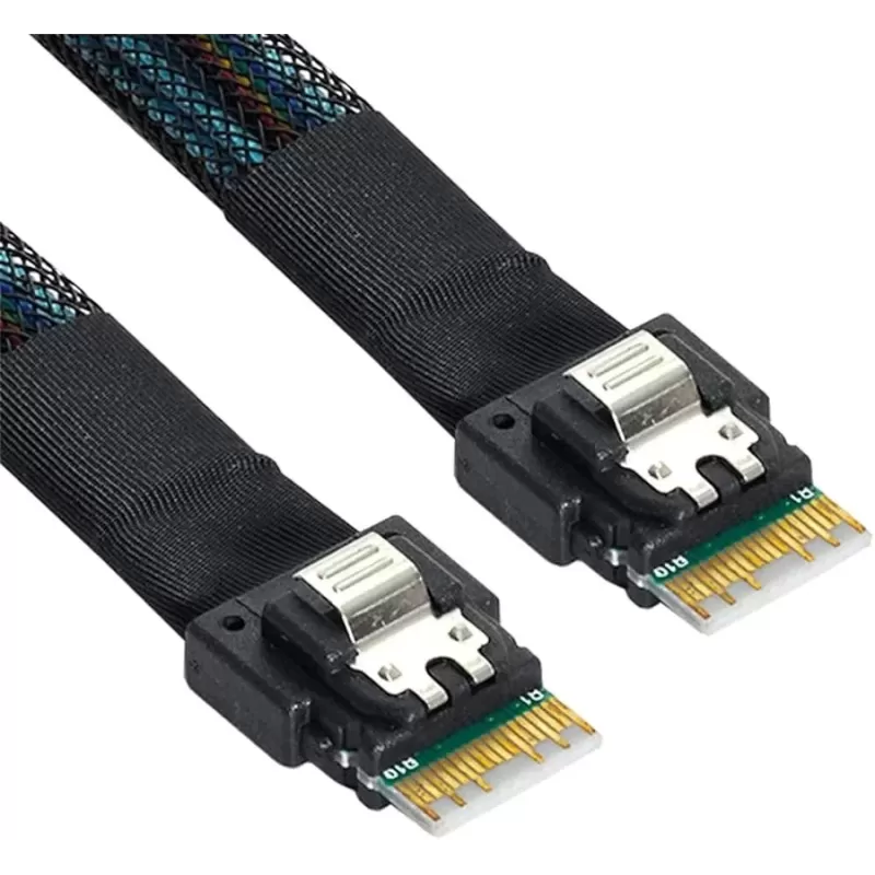 Кабель Gigabyte SlimSAS SFF-8654 i4 to SFF-8654 i4 25CFM-300821-A4R