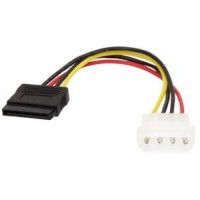 כבל MOLEX female TO SATA male E-SATA-PWR.. כבל MOLEX female TO SATA male E-SATA-PWR..