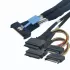כבל IPPON MCIO X8 to 2xSFF-8639 U.2 65cm Cable CST-MU702-G5