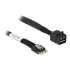 Кабель Gigabyte SFF-8654 x4 to SFF-8643 25CFI-650820-A4R