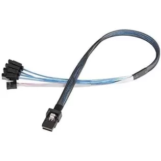 Cable SFF-8087 to 4x SATA W/O Sideband 14G504002801AK