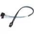 Cable SFF-8087 to 4x SATA W/O Sideband 14G504002801AK