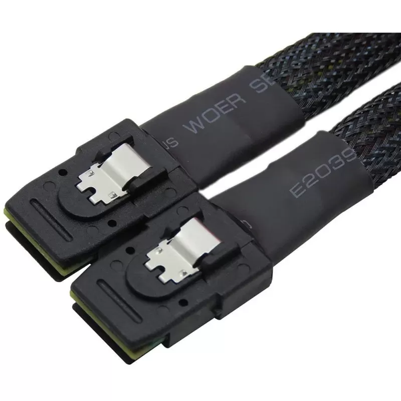 כבל Mini SAS SFF-8087 to SFF-8087 1M SFF8087-TO-SFF8087