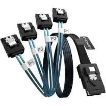 Кабель Broadcom SFF-8087 to 4x SATA 1M CBL-SFF8087OCF-10M Кабель Broadcom SFF-8087 to 4x SATA 1M CBL-SFF8087OCF-10M