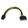 Кабель Gold Touch 15Pin SATA Power to PCIe 6Pin Graphic Card E-SATA-6PIN