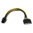 Кабель Gold Touch 15Pin SATA Power to PCIe 6Pin Graphic Card E-SATA-6PIN