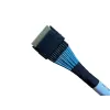 Кабель Amphenol SlimSAS SFF-8654 x8 to 2x SFF-8654 x4 RSL74-9219
