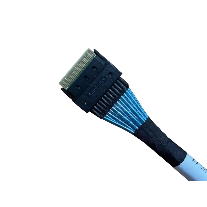 Кабель Amphenol SlimSAS SFF-8654 x8 to 2x SFF-8654 x4 RSL74-9219