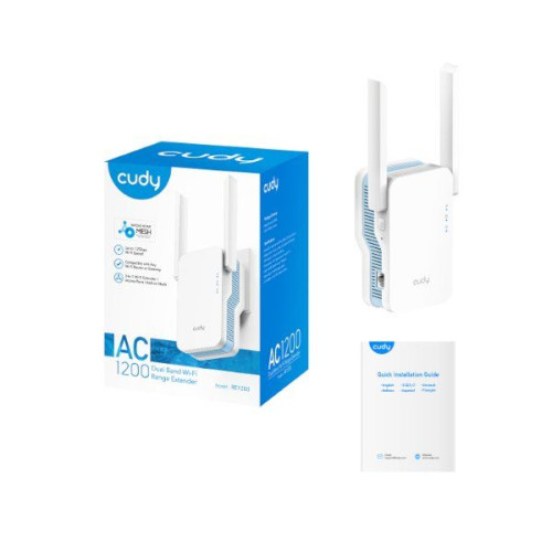Range Extender CUDY AC1200 Dual Band RE1200 RE1200-IL