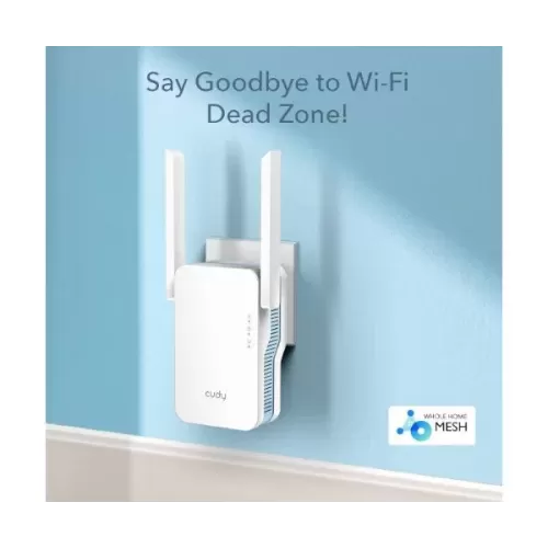 מגדיל טווח CUDY AC1200 Dual Band RE1200 RE1200-IL