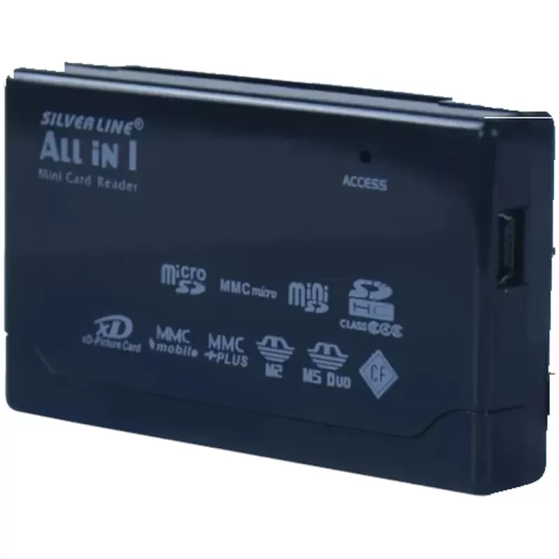 קורא כרטיסים Silver Line EL-650 All in 1 7290013004666 צבע שחור