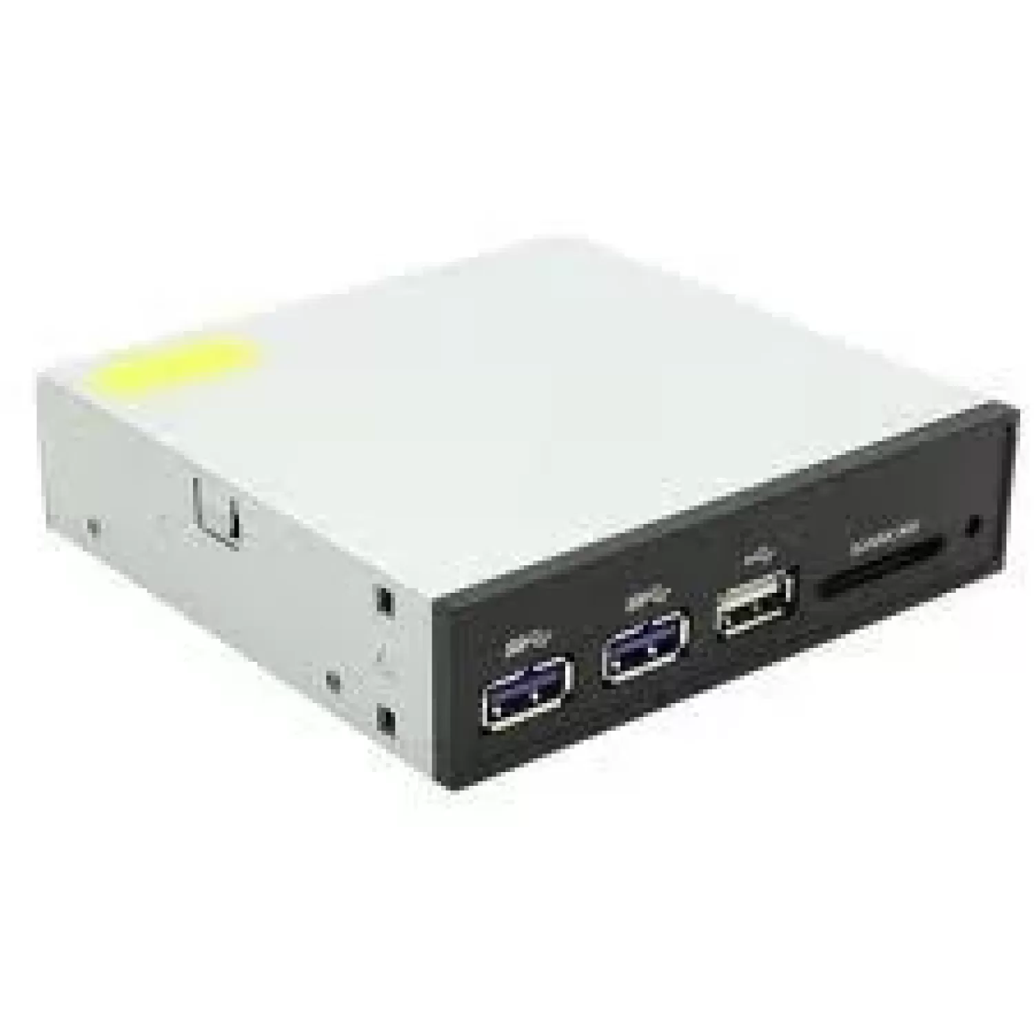 Card Readers St-Lab USB 3. X2 3.5' Front panel + 5.25' adaptor + 1X USB 2. + Card Reader (SDHC,SDXC, Micro SD with SD adaptor) 19pin connector E-130