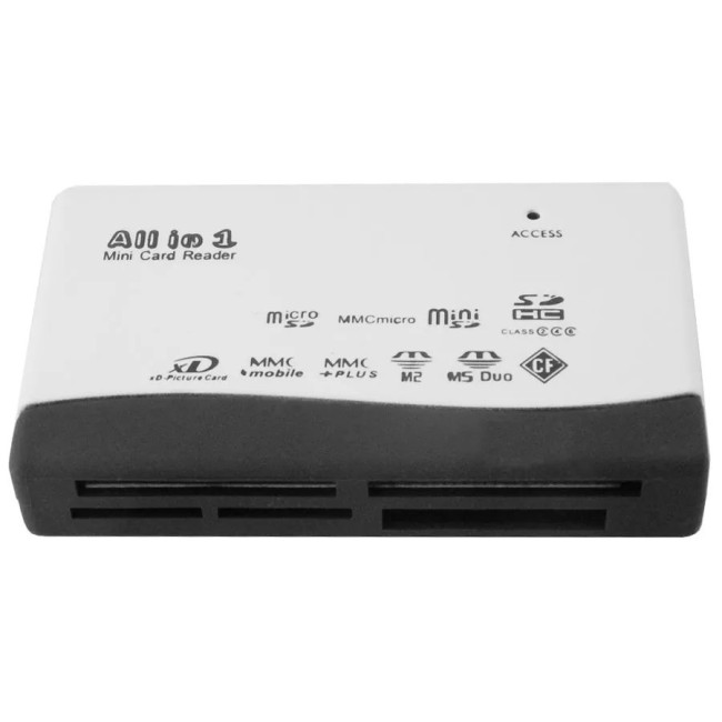 Картридер Gold Touch USB Card Reader ALL In One черный E-USB-CR..