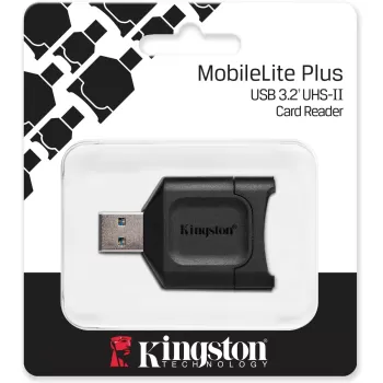 Card Readers Kingston MobileLite Plus MLP USB 3.2 UHS-II SD MLP Color:black