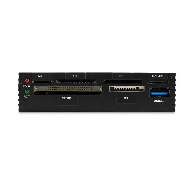 IPPON Premium 3.5" Front Bay Card Reader with USB 3.0 BW-P0055A