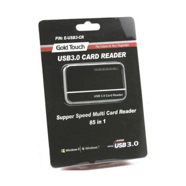 Card Readers Gold Touch External USB3.0 Card Reader E-USB3.0-CR