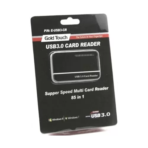 Картридер Gold Touch External USB3.0 Card Reader E-USB3.0-CR Картридер Gold Touch External USB3.0 Card Reader E-USB3.0-CR