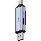 Картридер CUDY 2-IN-1 Dual USB 3.0 SD/TF UH200