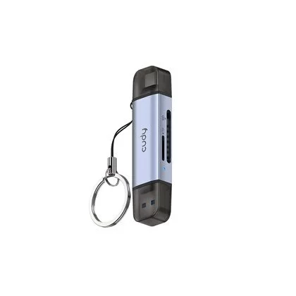 קורא כרטיסים CUDY 2-IN-1 Dual USB 3.0 SD/TF UH200