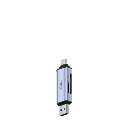 קורא כרטיסים CUDY 2-IN-1 Dual USB 3.0 SD/TF UH200