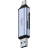 Картридер CUDY 2-IN-1 Dual USB 3.0 SD/TF UH200.. Картридер CUDY 2-IN-1 Dual USB 3.0 SD/TF UH200..