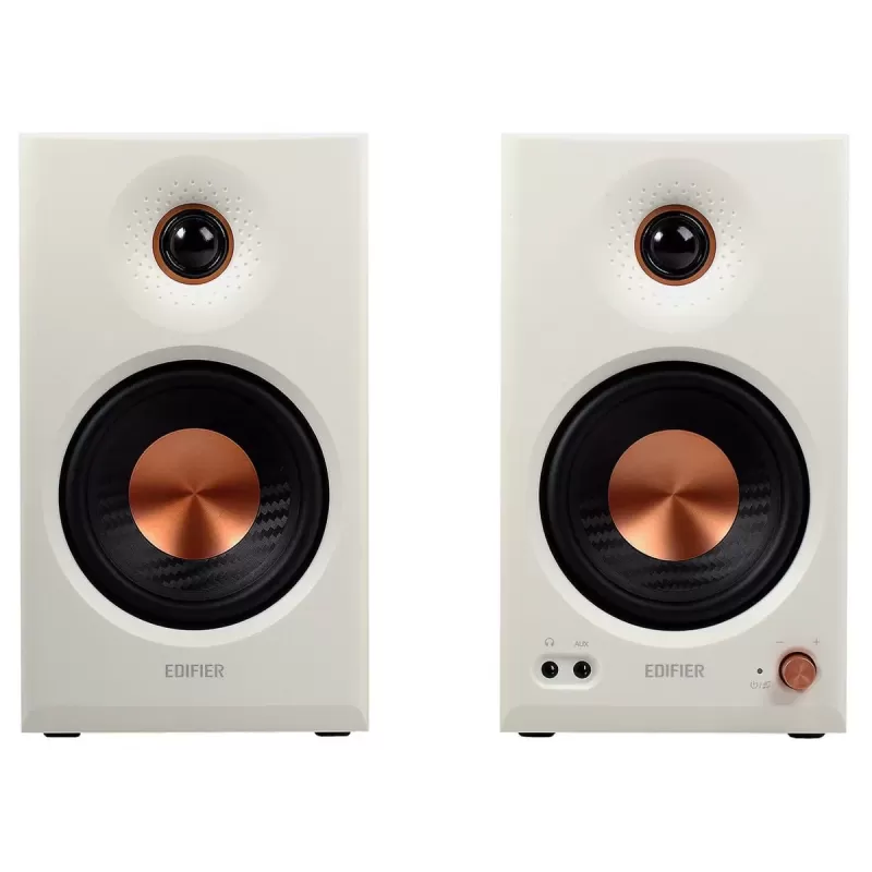 רמקולים Edifier MR4.5 2.0 Studio Monitors לבן רמקולים Edifier MR4.5 2.0 Studio Monitors לבן