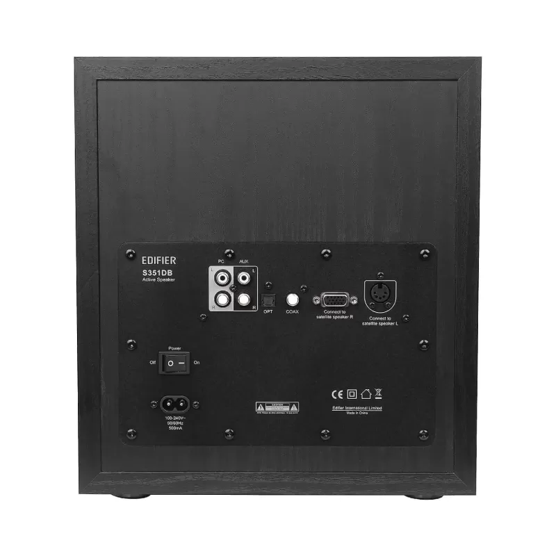מערכת רמקולים עם סאב וופר Edifier 2.1 S351DB 150W Bluetooth שחור מערכת רמקולים עם סאב וופר Edifier 2.1 S351DB 150W Bluetooth שחור