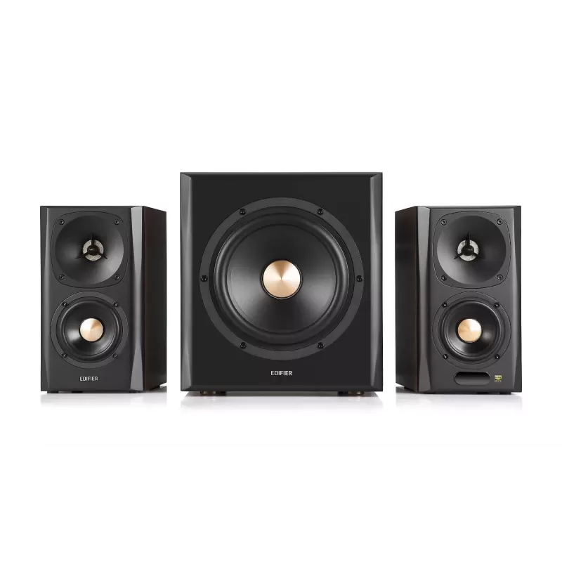 מערכת רמקולים עם סאב וופר Edifier 2.1 S360DB 155W Bluetooth חום