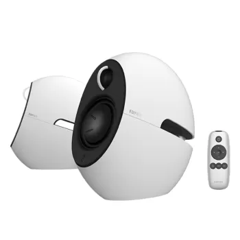 רמקולים Edifier e25HD Luna Eclipse 2.0 לבן צבע פלסטיק