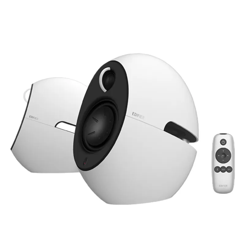 רמקולים Edifier e25HD Luna Eclipse 2.0 לבן צבע פלסטיק