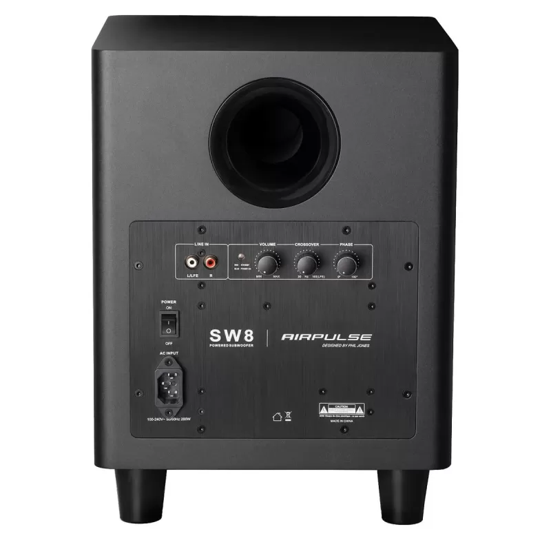 Active Subwoofer AIRPULSE SW8 170W Active Subwoofer AIRPULSE SW8 170W